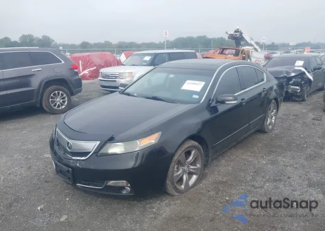 2013 Acura Tl 3.7 из США, поврежденный, VIN 19UUA9F5XDA004337